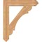 Ekena Millwork Olympic Arts & Crafts Smooth Bracket, Western Red Cedar, 5 1/2"W x 34"D x 40"H BKT06X34X40OLY03SWR - alternate 4